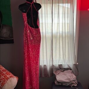 Elegant Pink Women's Nightgown